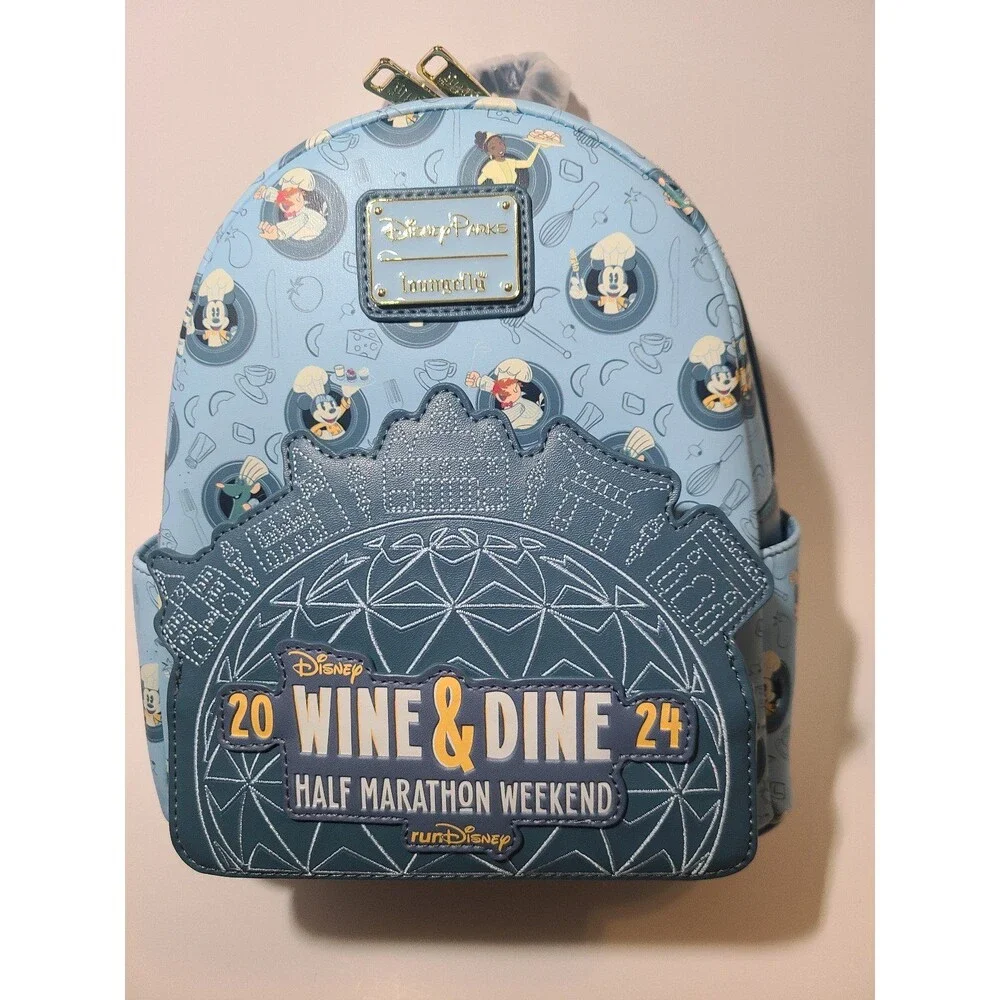 2024 Loungefly RunDisney Wine & Dine Half Marathon Weekend Mickey Backpack
